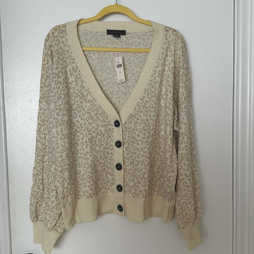 Animal Pront Cardigan